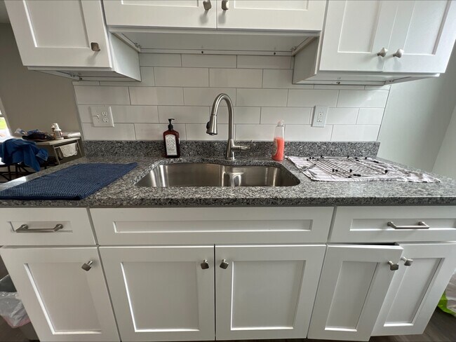 New Double Sink and cabinets - 218 Kelsey St