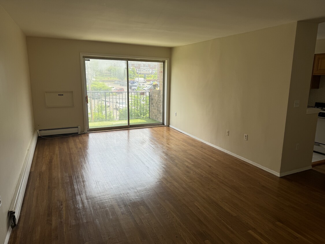 Spacious Living Room with private balcony - 765 Vose Ave