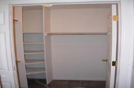 Walk-In Closet - Library Park Apartments