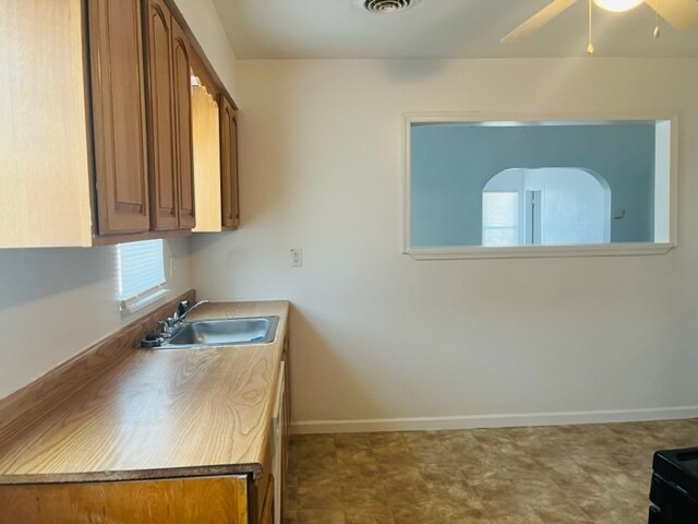 Kitchen Looking into Dining Room - 23 Pine St