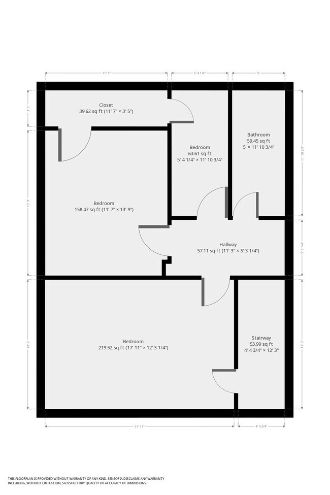 Imagen especular: Plano de la segunda planta - 7 Patch St