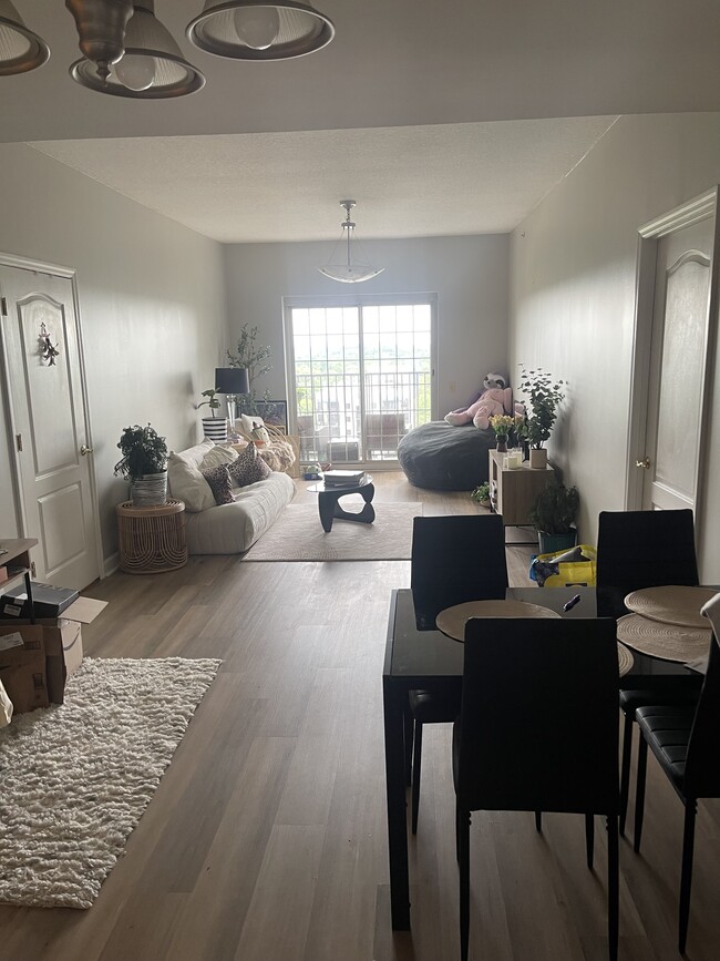 Spacious living room with NEW FLOORS and great sunlight! - 195 14th St NE