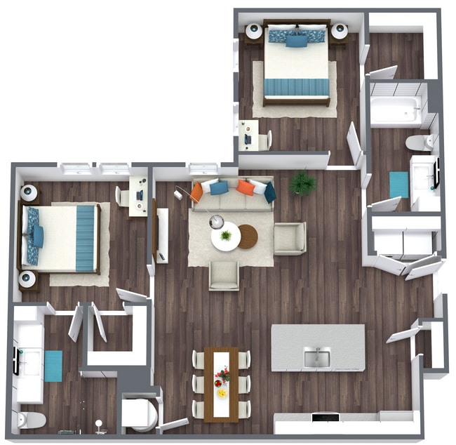 Brentwood - B2 Unit.jpg - Brentwood Commons