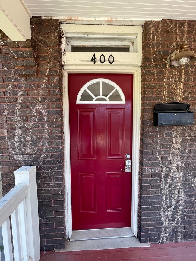 Front door - 400 Chittenden Ave