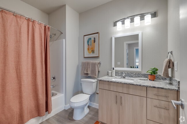 2BD, 2BA- 1,214SF- Restroom - Park 107