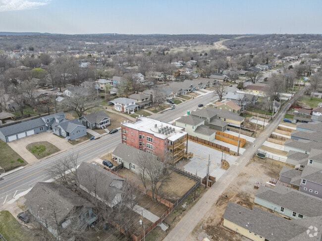 Aerial - Looking Northwest - Boydell Apartments