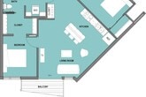 1 BEDROOM + DEN C6