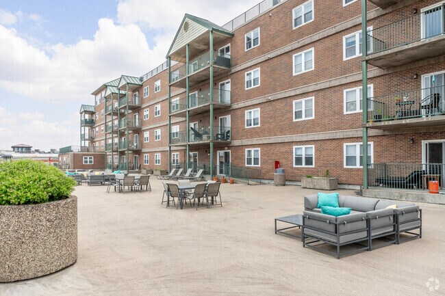 Terraza en la azotea - Cameron Park Apartments
