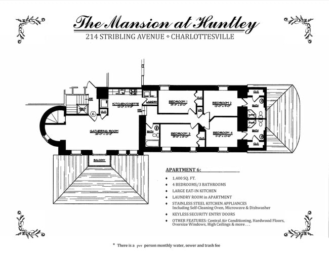 Floor PlanKIT - 214 Stribling Ave