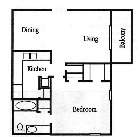 1HAB/1BA - Willow Creek South