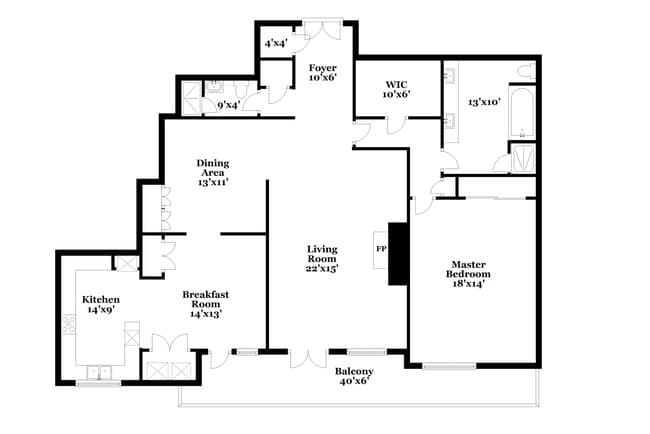 Floorplan - 1457 Reeves St