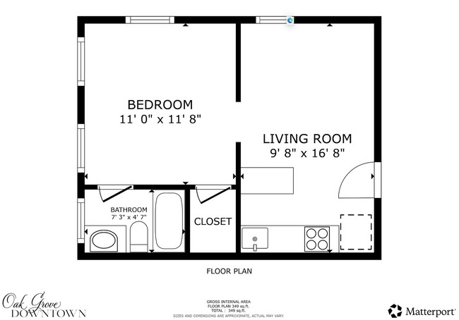 Foto del interior - 116 Oak Grove St – Oak Grove Downtown