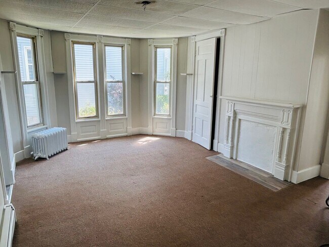 Living Room freshly painted - 213 S Central Ave