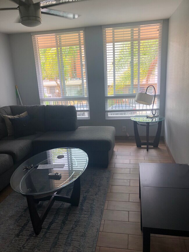 Living Room- Includes sectional, tables and lamps - 5540 Lindo Paseo