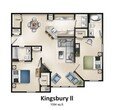 Kingsbury II (2 Bed / 2 Bath / Sunroom)