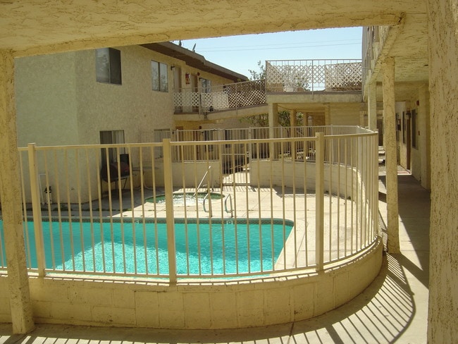 Pool Area - Bell Apartments