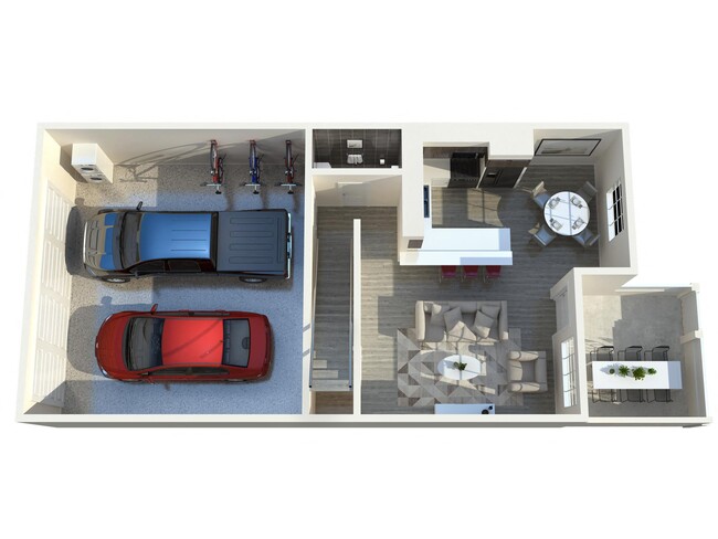Floorplan - Pacific Breeze Townhomes