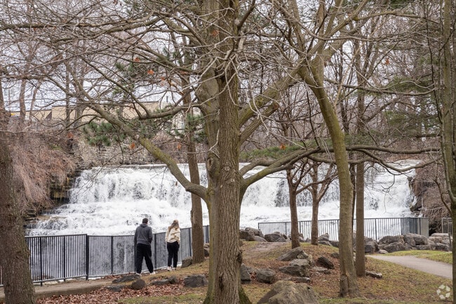 Glen Falls in Amherst are a stunning sight.