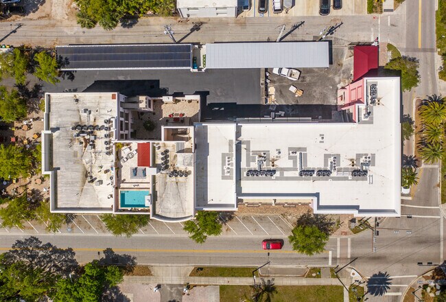 Aerial Photo - Courtyard at Citrus