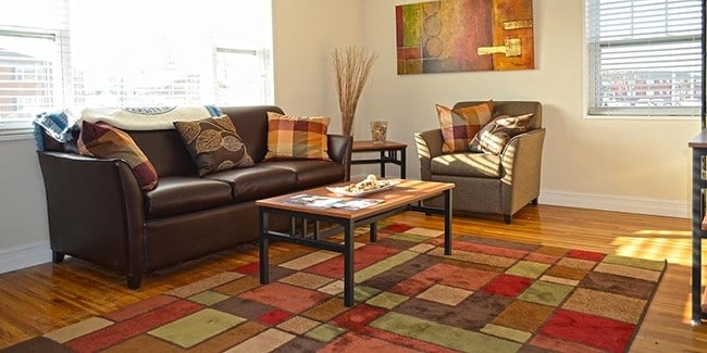 Living Room - Collegiate Village