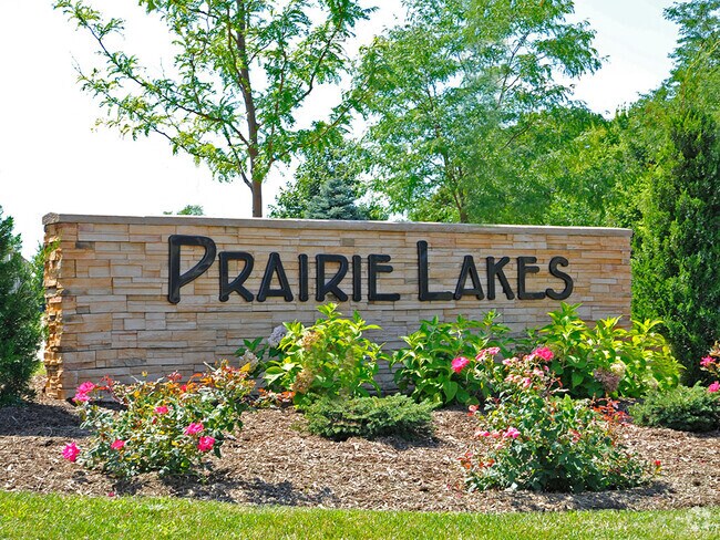 Entrance Sign - Prairie Lakes Apartments