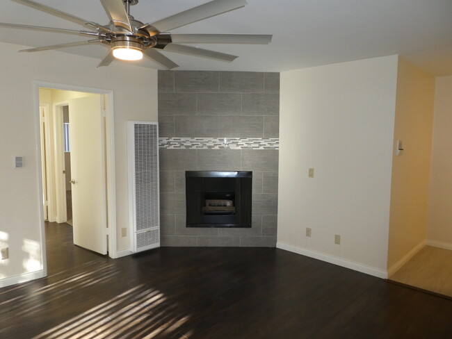 Fire Place In Living Room - 7013 Haskell Ave