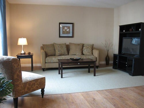 Sala de estar - Elm Street Apartments