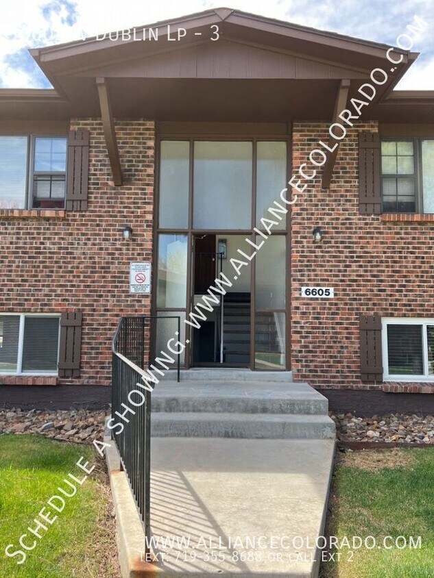 6605 Dublin Loop W, Colorado Springs, CO 80918 Townhome Rentals in Colorado Springs CO