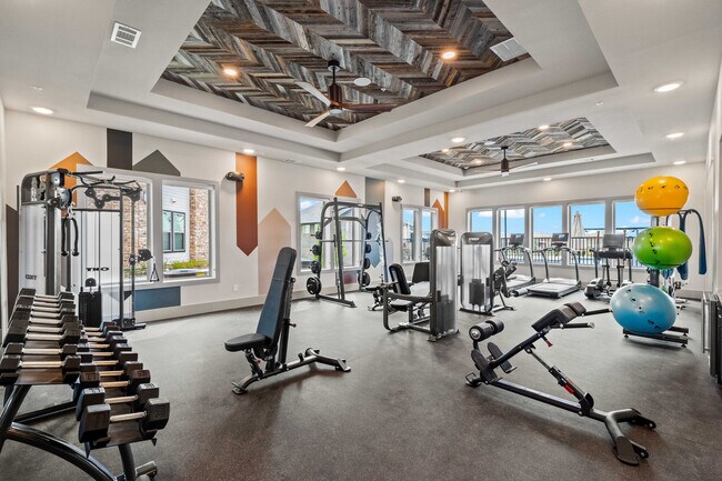 Gimnasio en La Ventana en Canyon West Apartments - La Ventana at Canyon West
