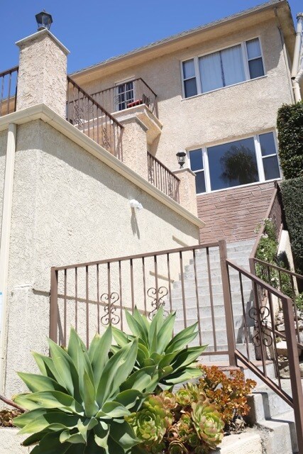 Front stairs from street - 2256 Glendale Blvd