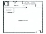 Studios Remodeled Floor Plan A