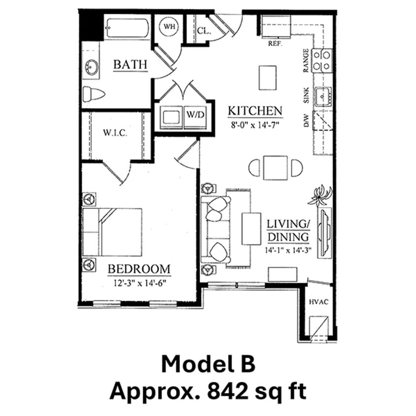 Floorplan - Southside Lofts at Town Center