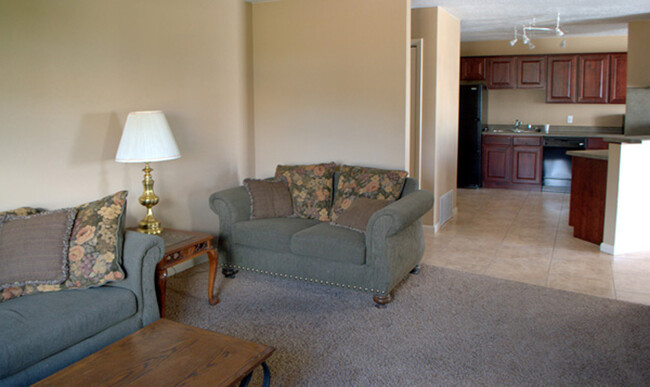 AM Living Room - Aspen Meadow Apartments