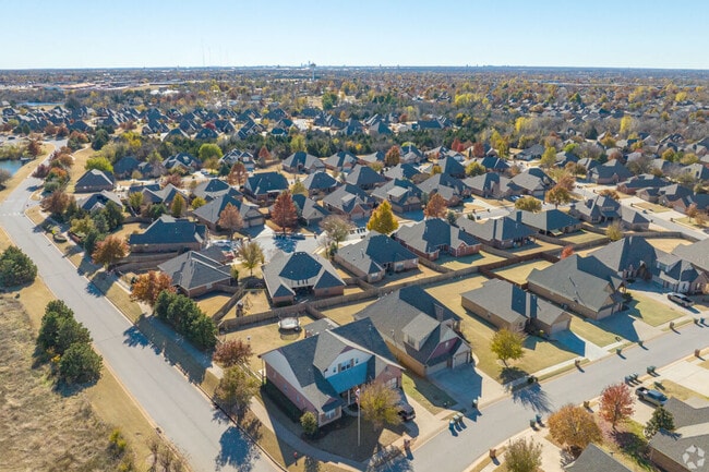 There are lots of neighborhoods in Edmond.