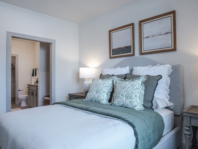 The Sabine: 2BR, 2BA- Secondary Bedroom - The Flats at Ransley