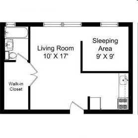 Studio - 5123-5135 S University Ave