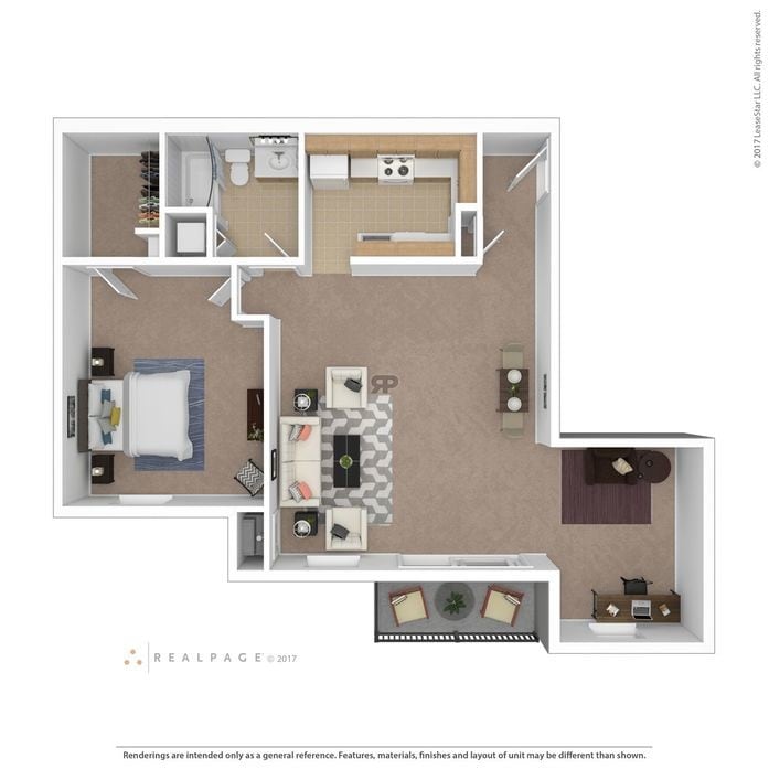 Wyndham Ridge – Traditional 1 Bedroom with Den