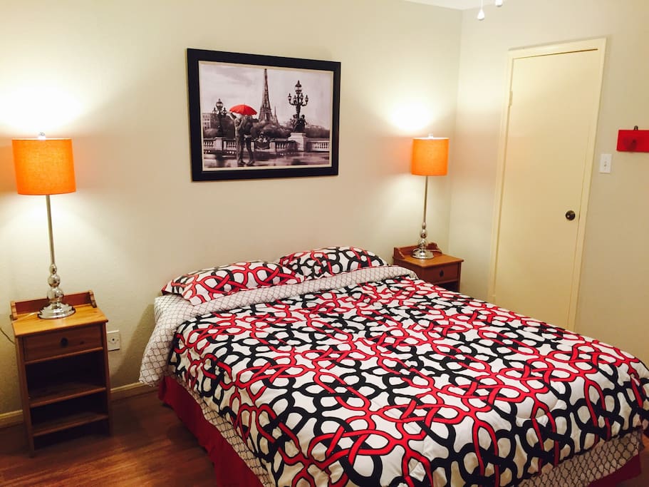 Bedroom has lock to keep privacy - 2120 El Paseo St