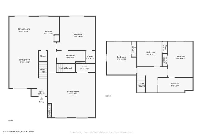 Foto del edificio - Spacious Four Bedroom Home with Bonus Room - Toledo St