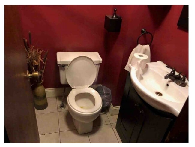 Half bath 1st floor - 1117 Fredonia St