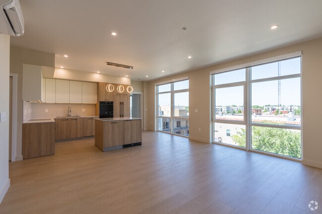 2BR, 2.5BA - 1,341SF - Living Room - The Zivar Luxury Apartments
