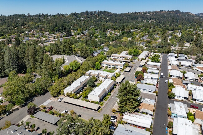 Aerial - Mission Village Apartments