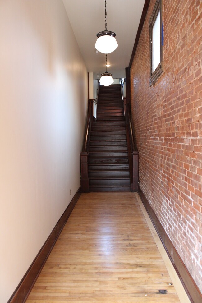Stair Case & Entry Way - 800 Rose St