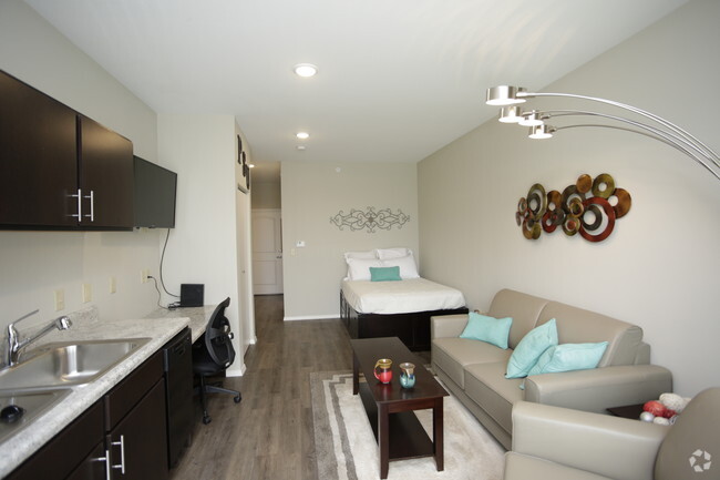 Studio, 1BA - Micro Unit_375 SF - Summerfield Apartments & MicroUnits