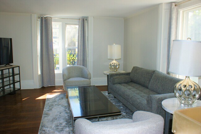Large windows, fresh paint, high ceilings - 35 Coggeshall Ave