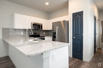 1BR, 1BA - 699SF - Kitchen - Cottages at Woodmen Heights