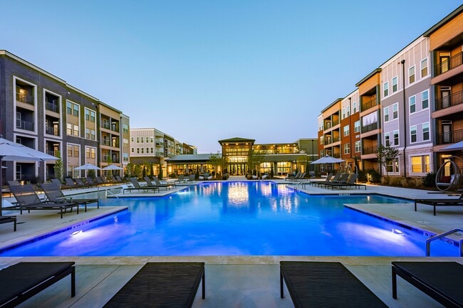 Resort-style Swimming Pool with Tanning Ledge and Sundeck - Bexley Sugarloaf