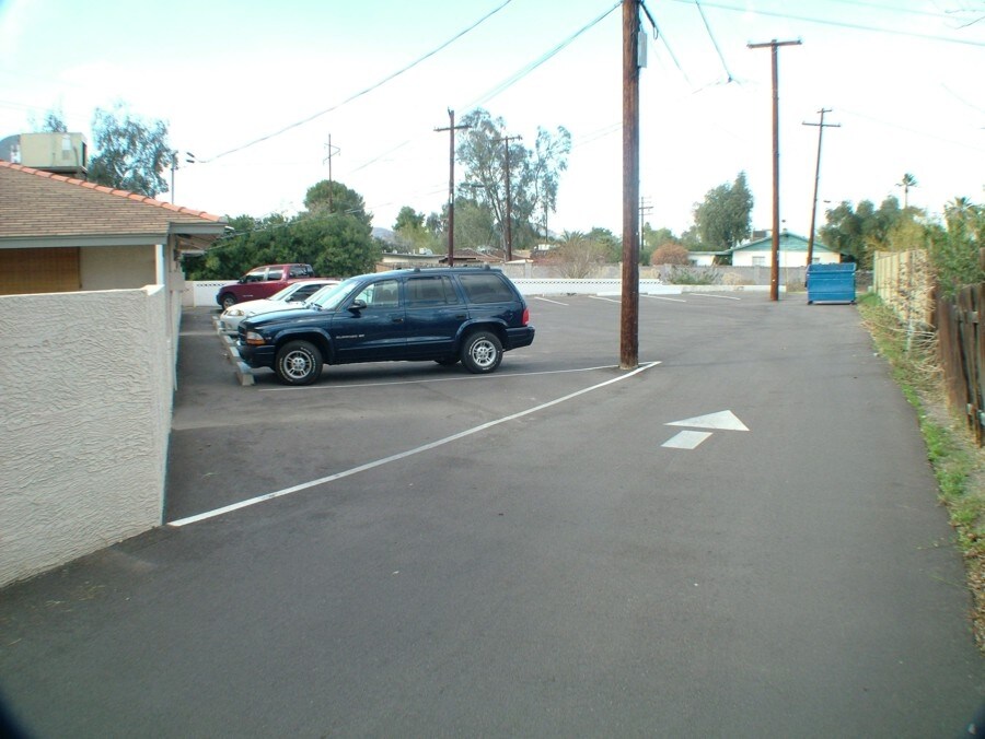Parking Lot - North Central Fourplexes
