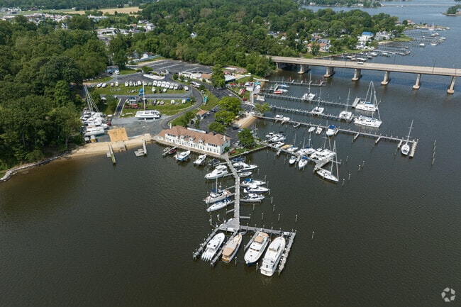 Pier Seven Marina is a popular destination for boaters on the South River in Edgewater.