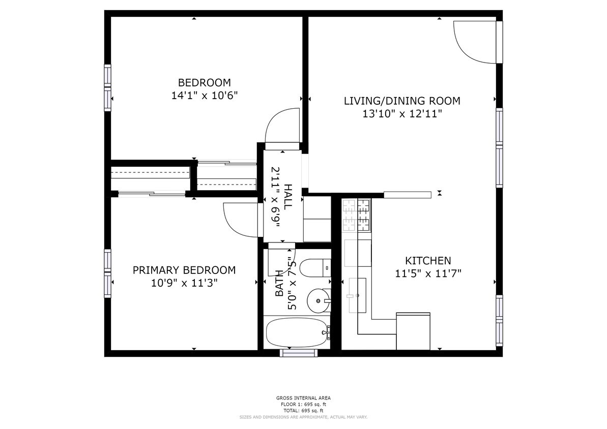 Floorplan - 3926 Gibraltar Ave